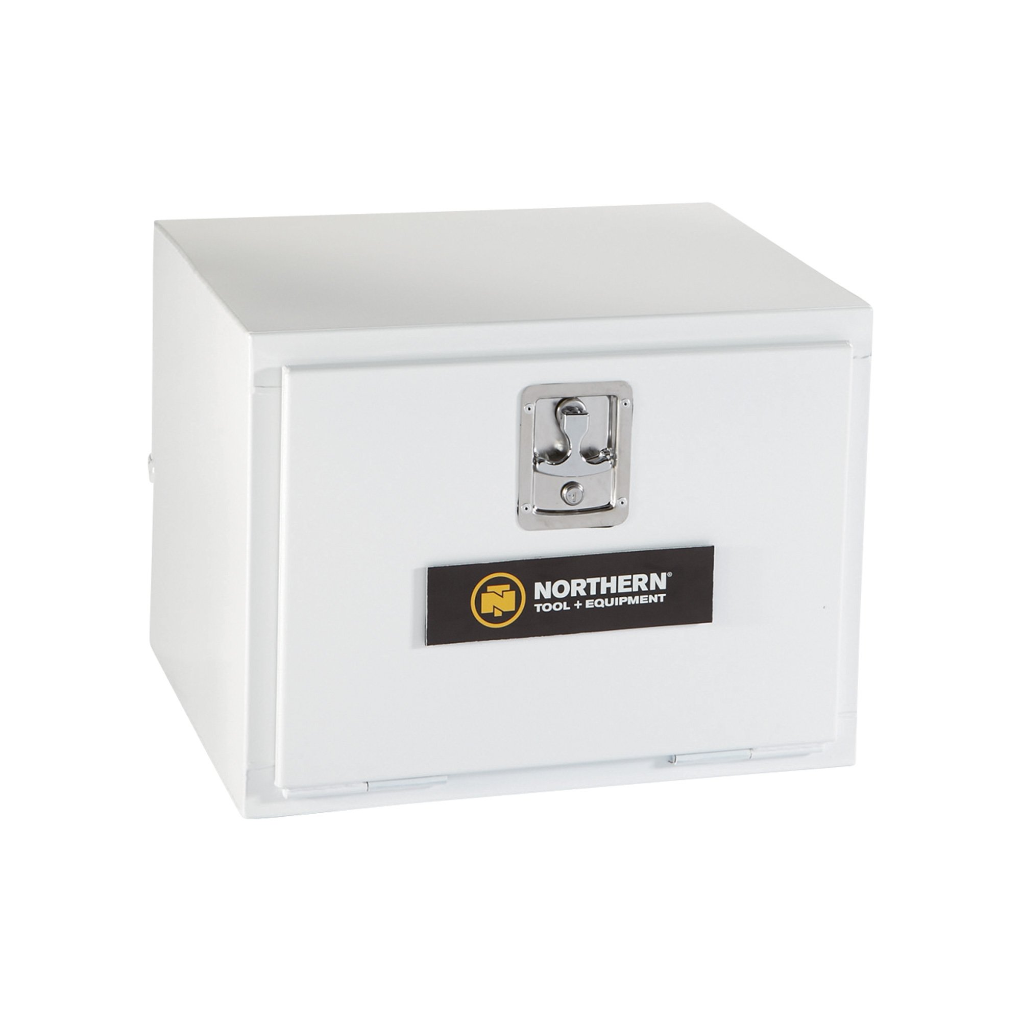 Northern Tool + Equipment Steel Underbody Truck Box — White, 24in.L x 18 3/4in.W x 18in.H